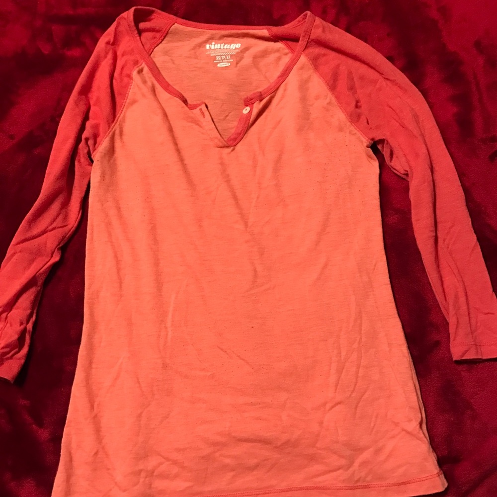 Old Navy Vintage 3/4 Sleeve Shirt