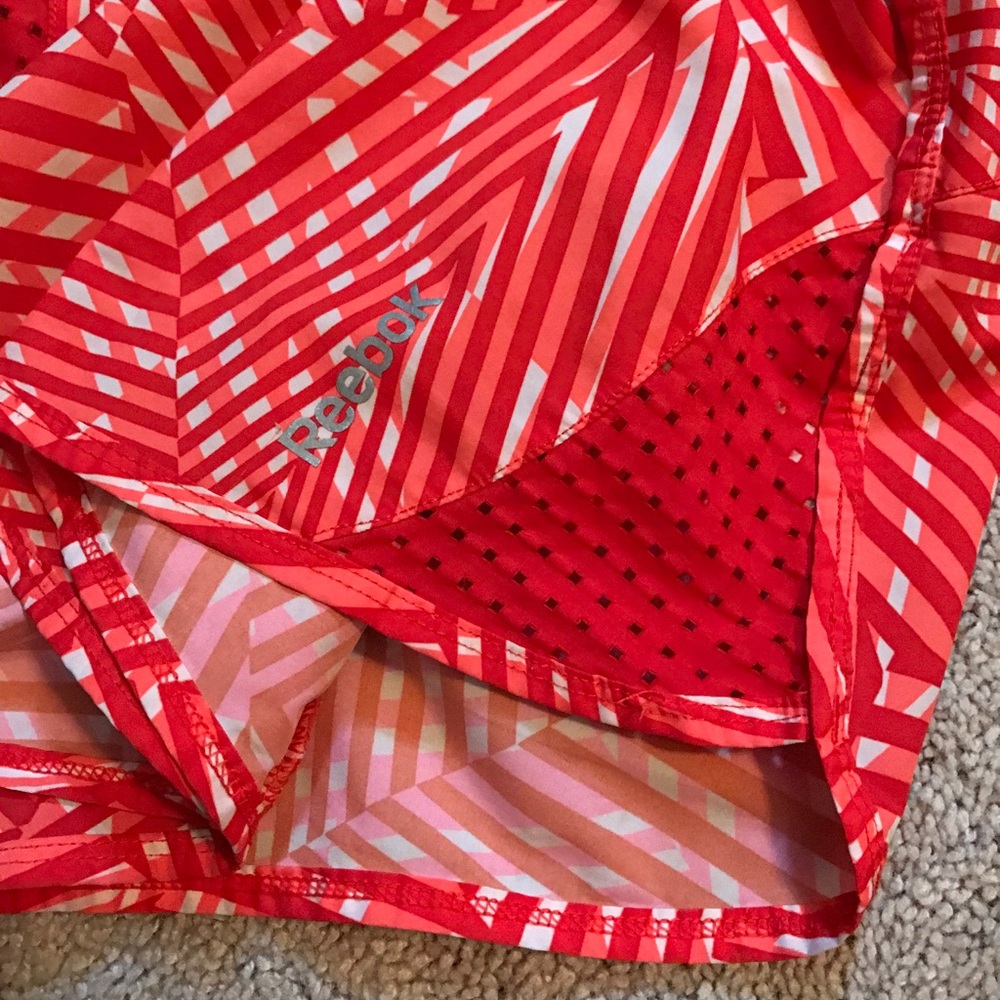 Reebok Patterned Athletic Shorts