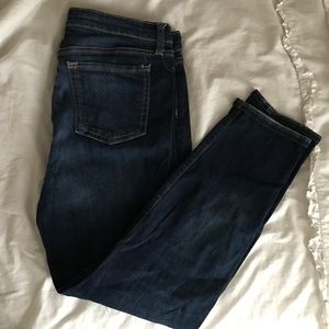 GAP skinny roll up jeans