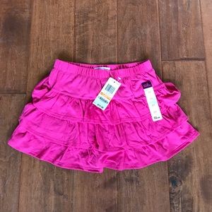 Girls Pink ruffled skirt Epic Threads 6x