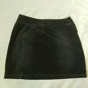 Lane Bryant/Venezia Black Jean Skirt Size 16