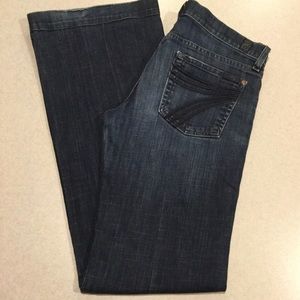 7 For All Mankind Dojo Jeans 29x34.5 New York Dark