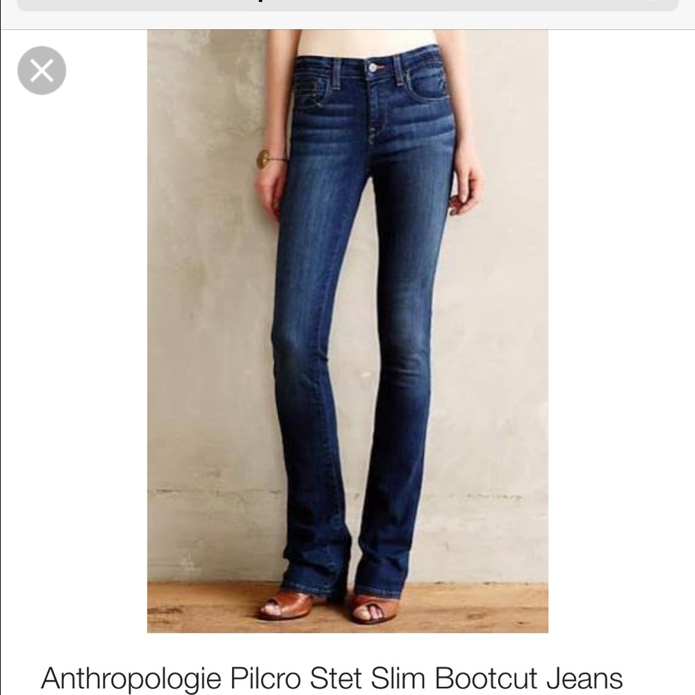 Pilcro Stet Skinny bootcut Jeans