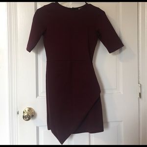 ASOS Misguided dress. Beautiful burgundy red.