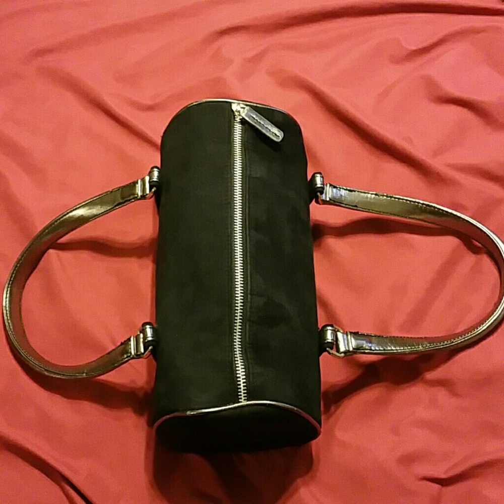 Black makeup bag