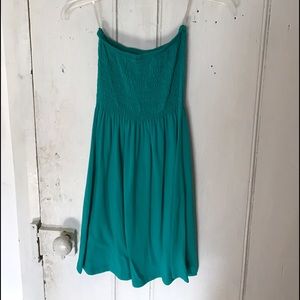 Turquoise/green sundress or bathing suit cover