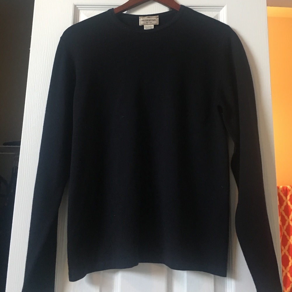 Basic black sweater