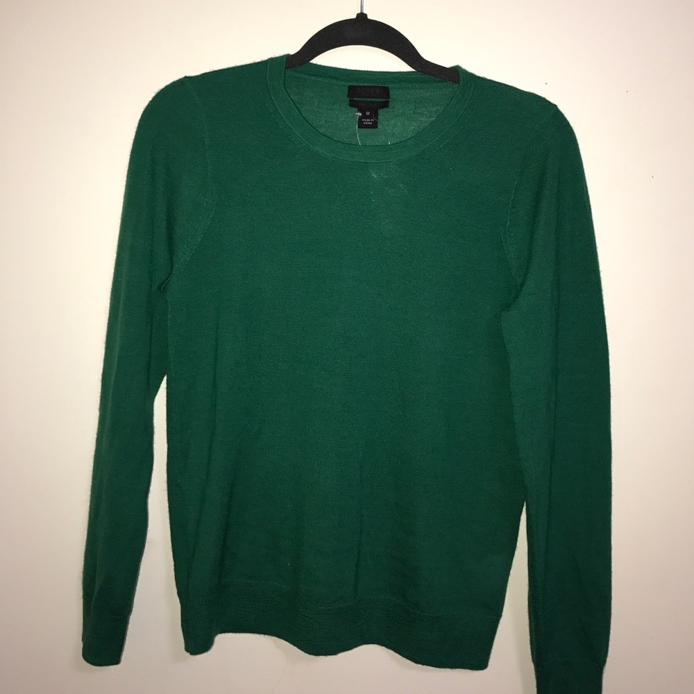 J Crew ITALIAN CASHMERE long sleeve shirt in M