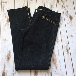 NWOT St. John Ankle Zip Skinny Jeans