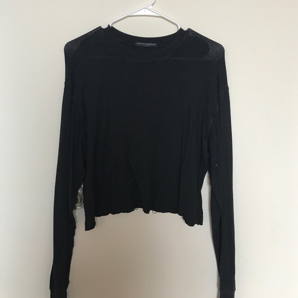 Brandy Melville charcoal grey sweater