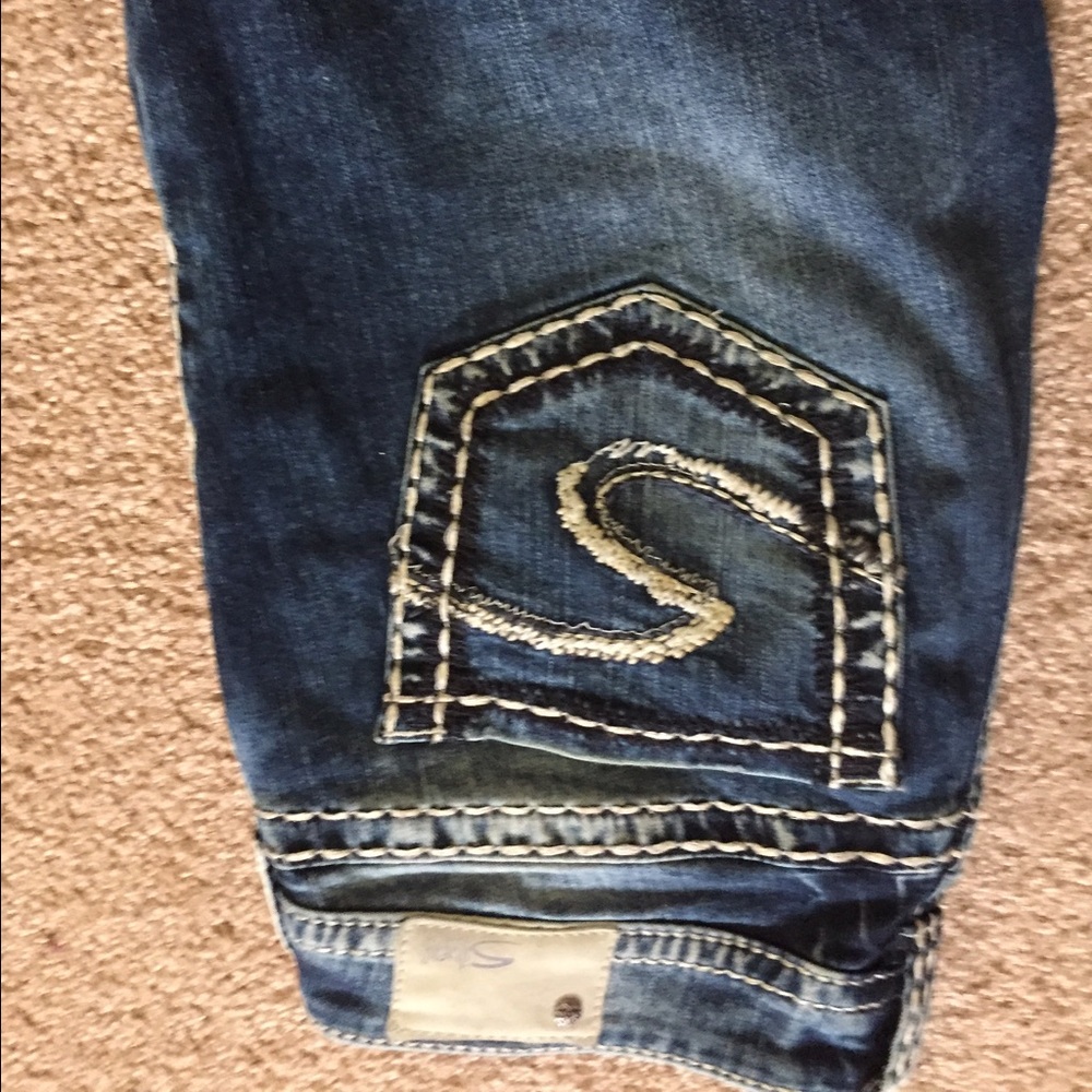 Silver jeans