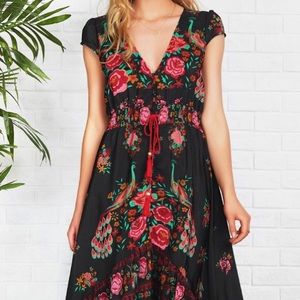 Cupshe So Gifted Vintage Print Maxi Dress