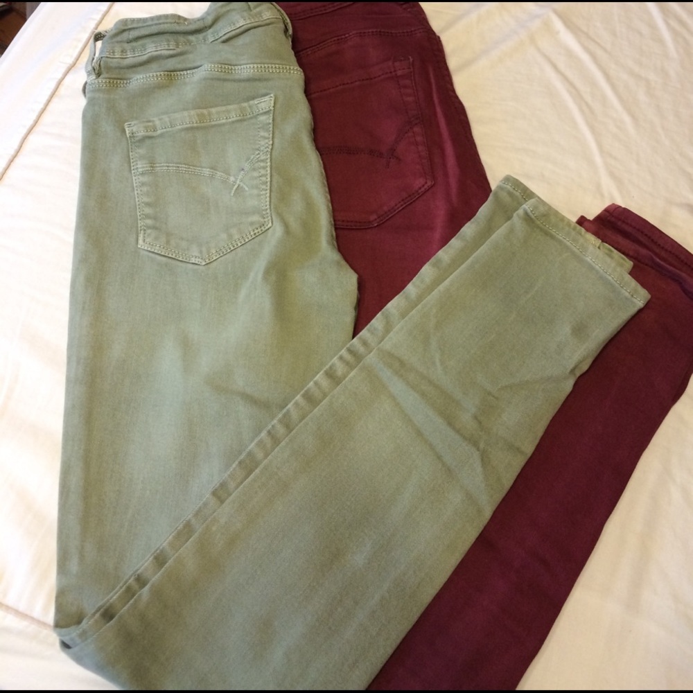 High rise skinny jeans bundle! . LAST CHANCE