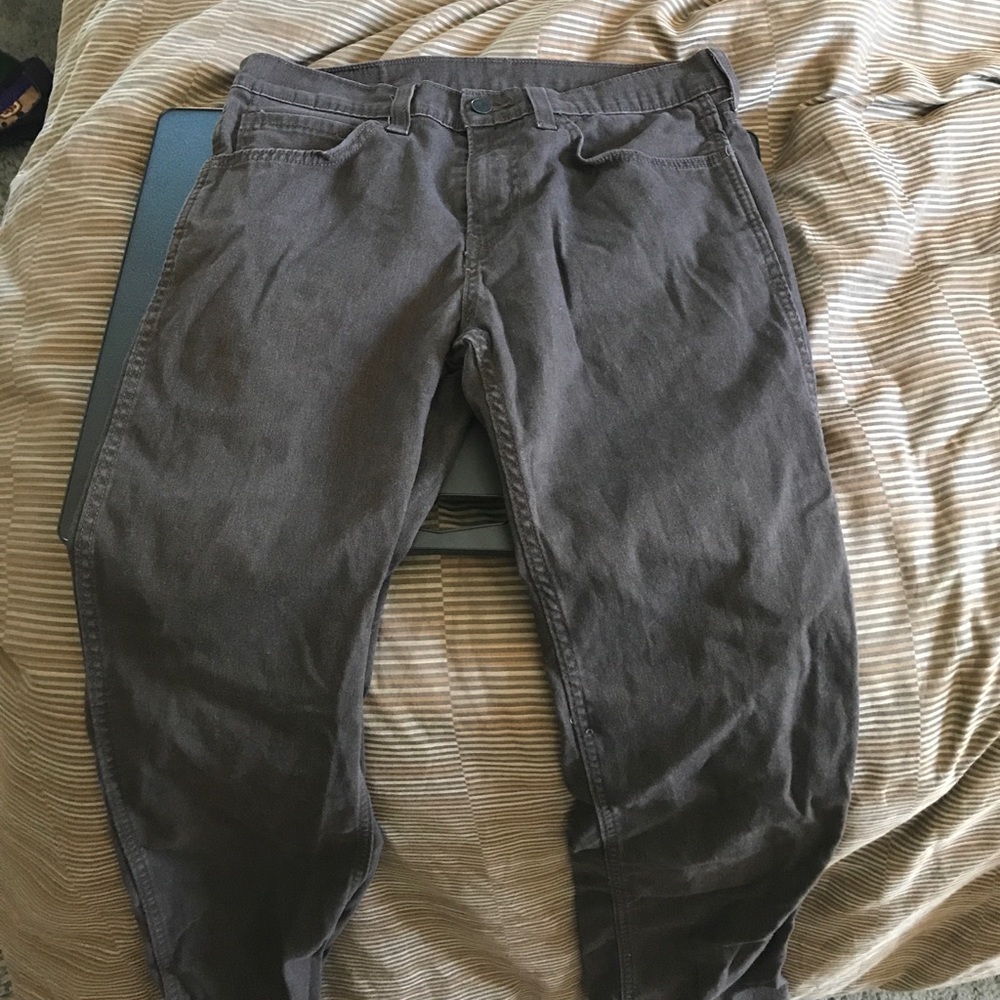 Levi's 511 chocolate brown jeans size 32