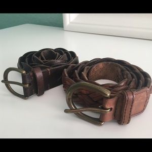 Braided Hollister/Abercrombie&Fitch Leather Belts