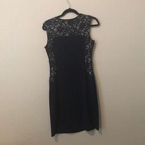 Dark blue dress