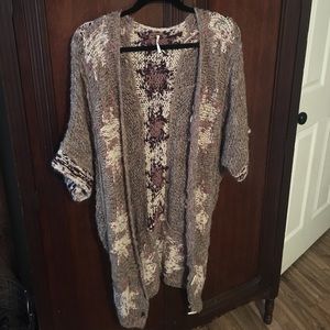 Boho Free People knit