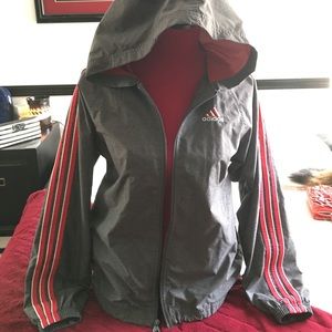 ‼️NWOT‼️"ADIDAS" WEATHER-PROOF ZIP UP HOODIE!