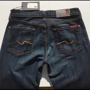 WOMENS SEVEN FOR ALL MANKIND BOOTCUT JEANS NWT !!