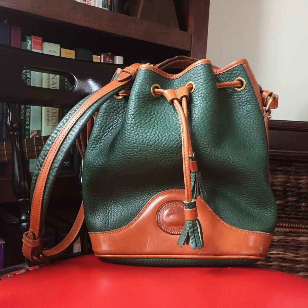 Lush Green Vintage Dooney and Bourke