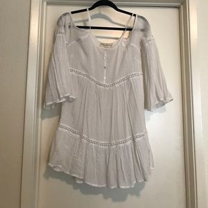 Urban Outfitters cut out shoulder tunic dress