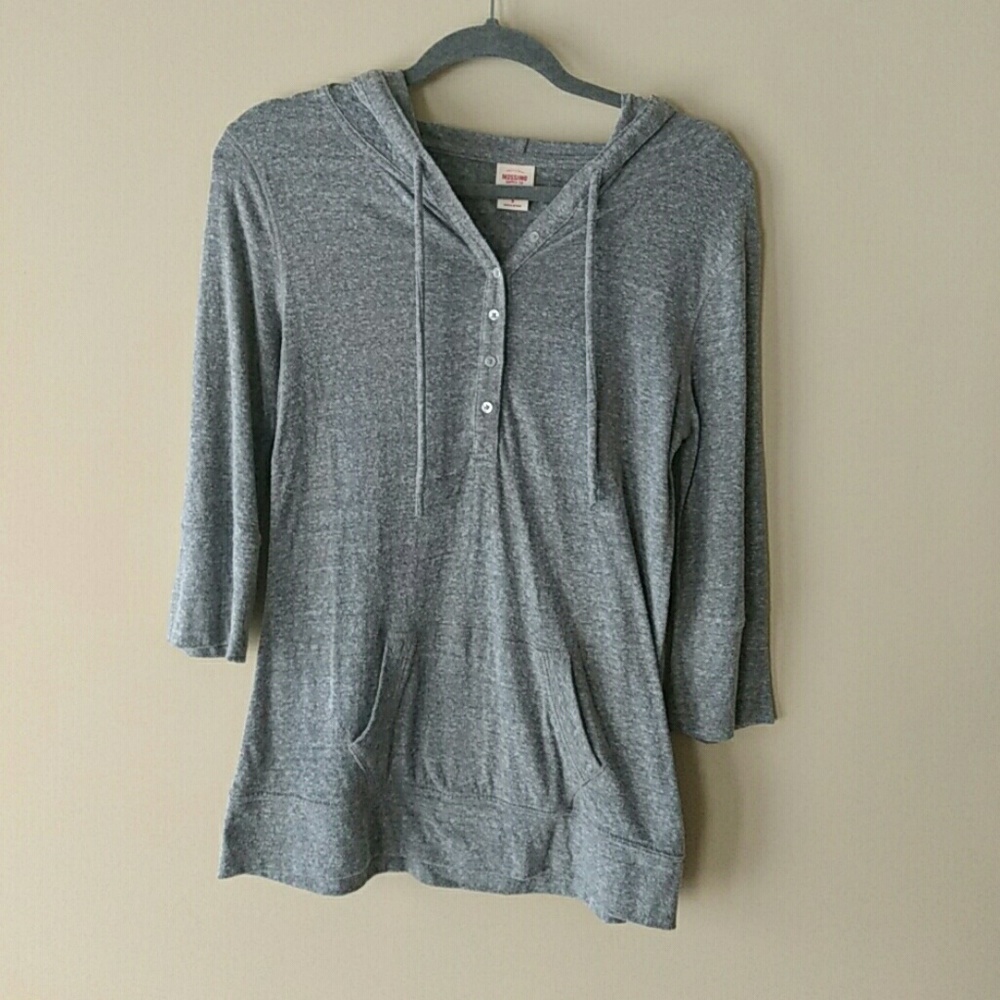 Heathered Grey Mossimo Hoodie