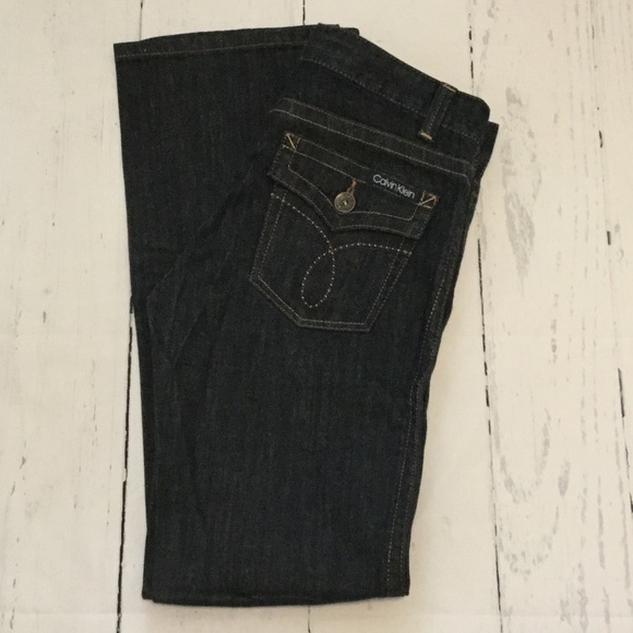 NWOT Calvin Klein Dark Wash Jeans