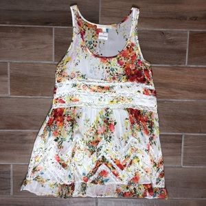 Lace and Floral Boutique Dress
