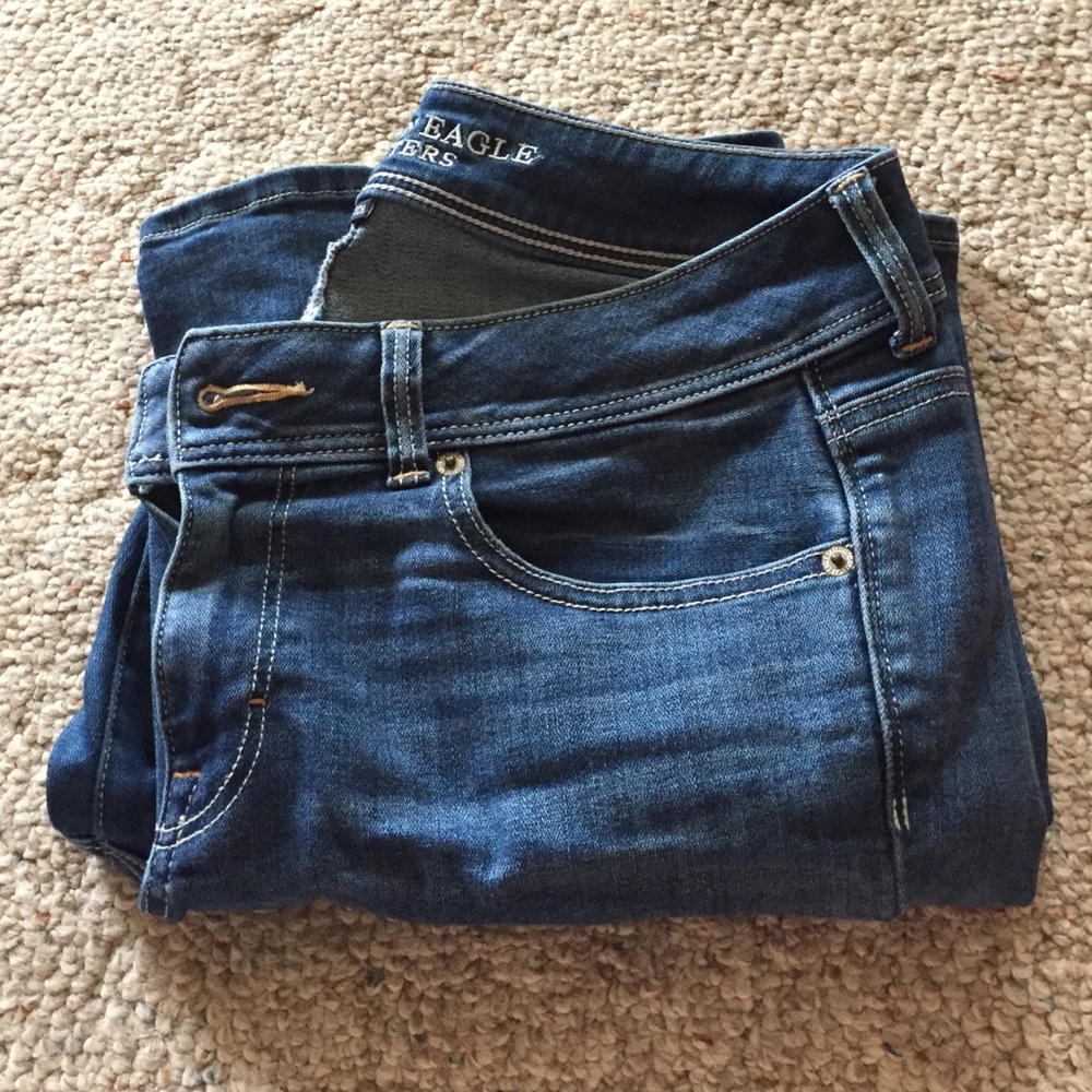 American eagle jeans kick boot