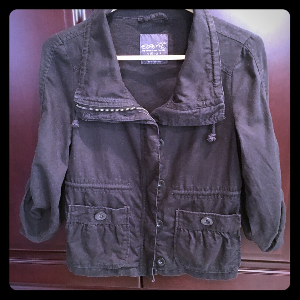 Esprit lightweight linen / cotton jacket