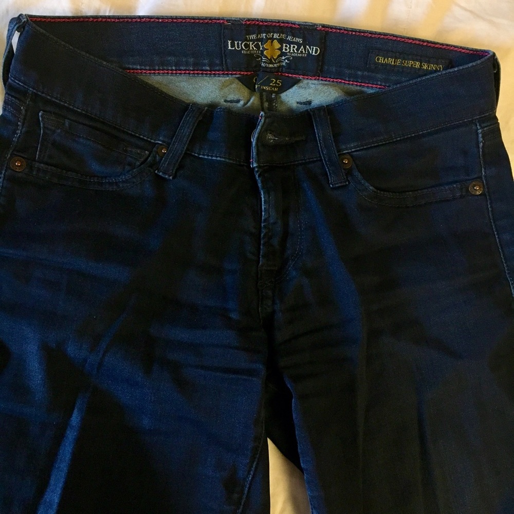 Lucky Brand Blue Skinny Jegging