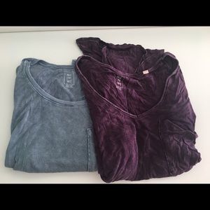 Pac Sun Slouchy Pocket Tees