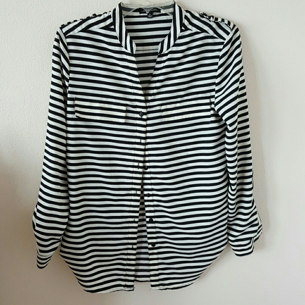 Chic striped blouse