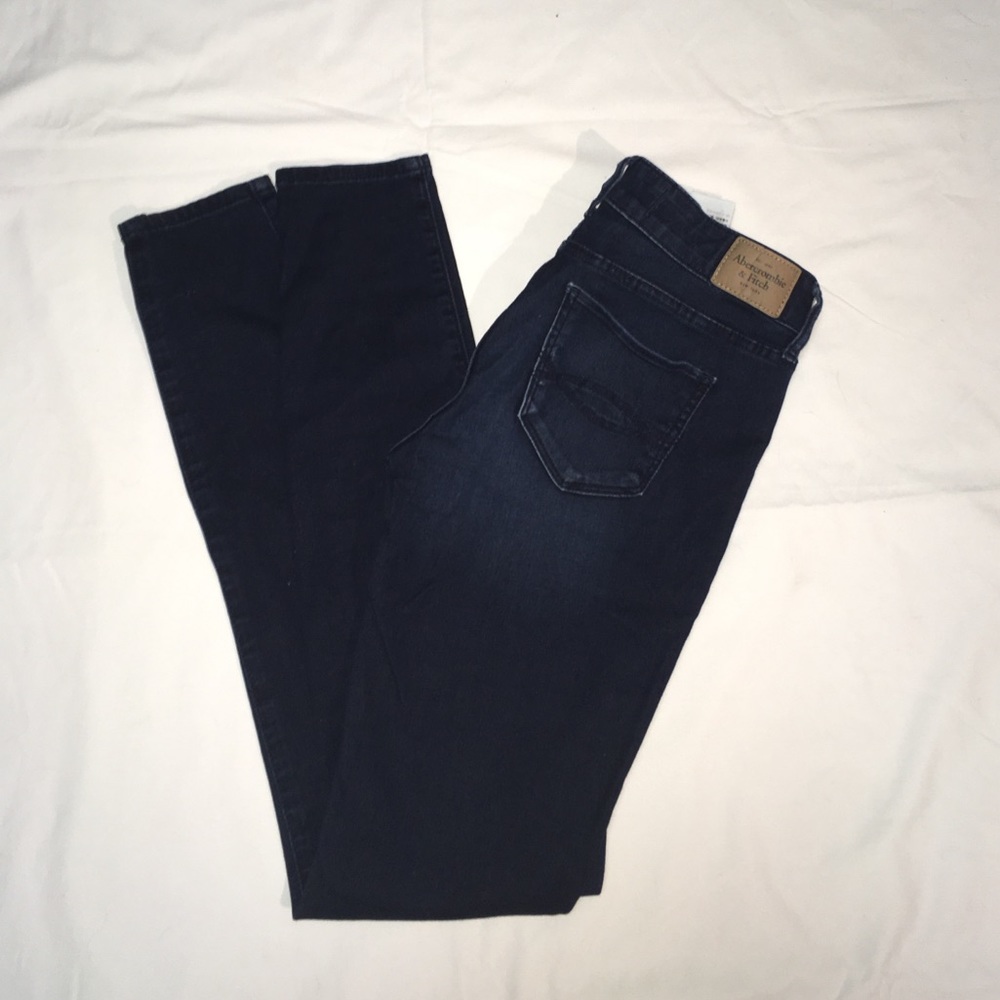 Abercrombie dark wash jeans