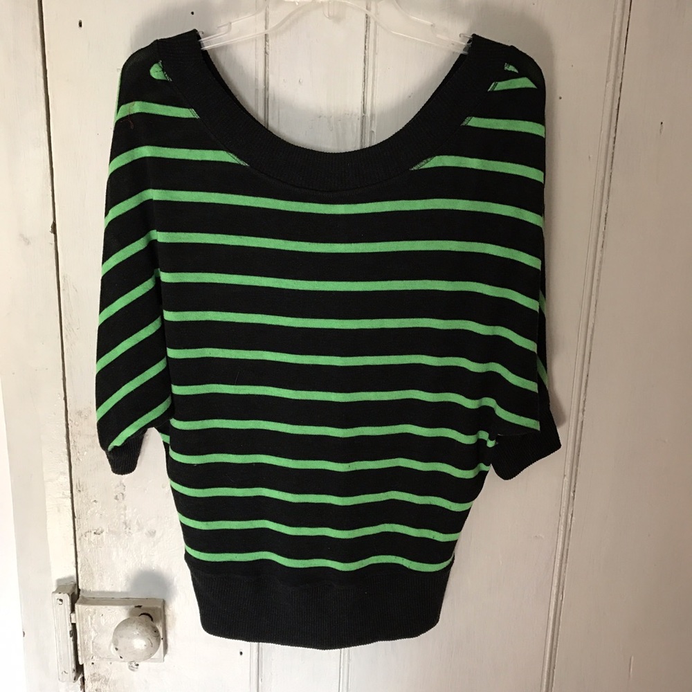 Grey and green soft top