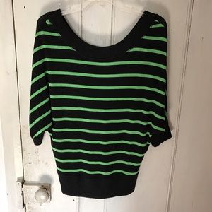 Grey and green soft top