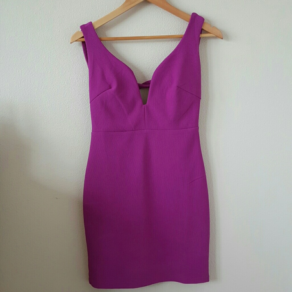 Fuchsia stunner dress