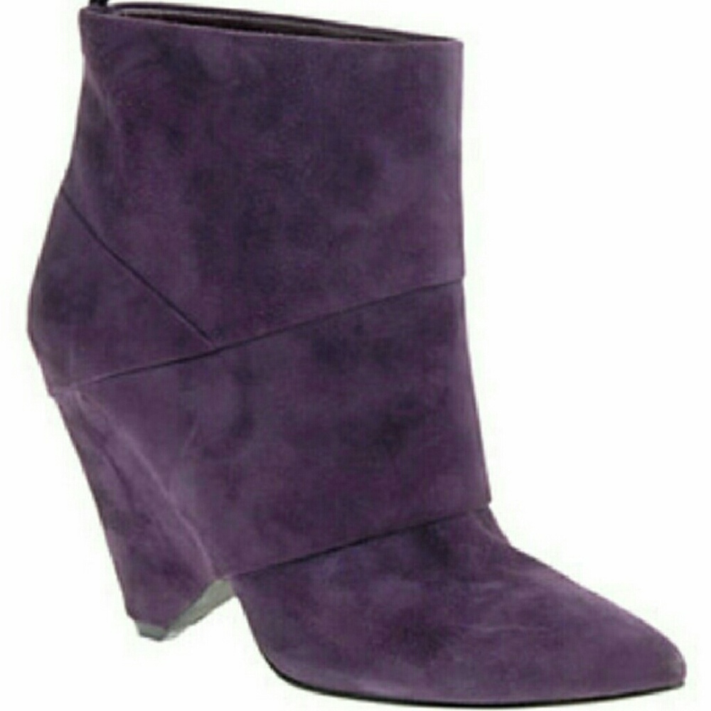Aldo suede ankle booties