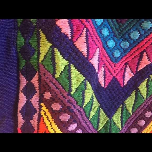 Boho chic Guatemalan jacket/blazer - Picture 3 of 4