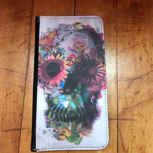 LG G3 Accessories - Skull LG G3 Wallet Case
