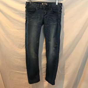 Free People Blue Skinny Jeans