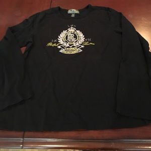 Ralph Lauren Active beaded long sleeve top. NWOT.