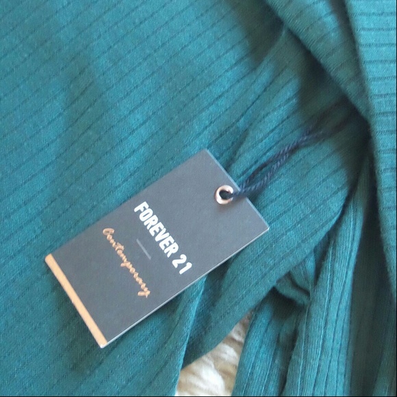 NWT F21 Off the Shoulder Midi Dress XL - Picture 6 of 6