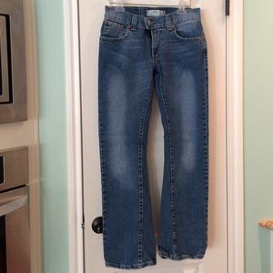 Levi's 542 LOW Flare with back flap pockets 6m