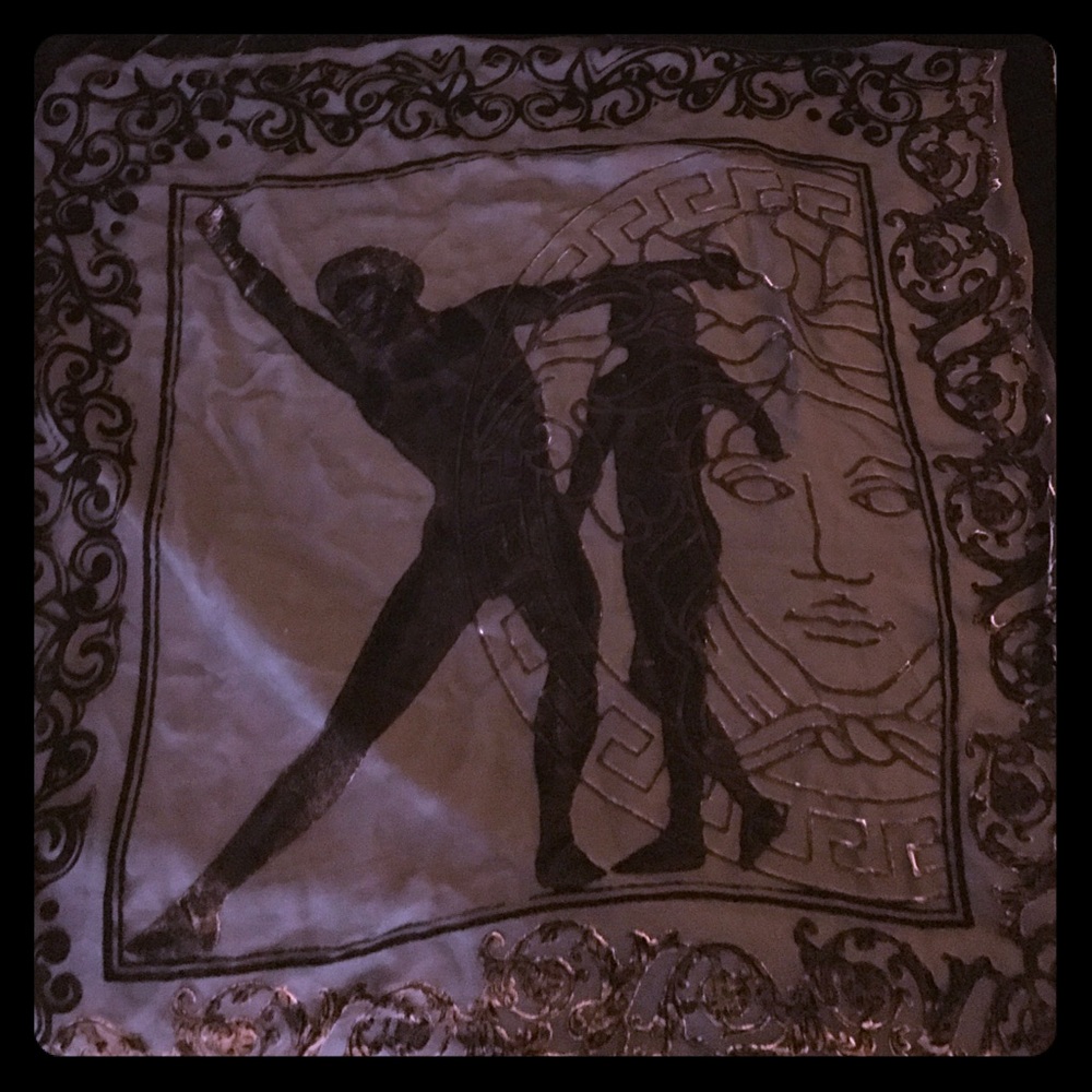 Vintage VERSACE SCARF w/ box