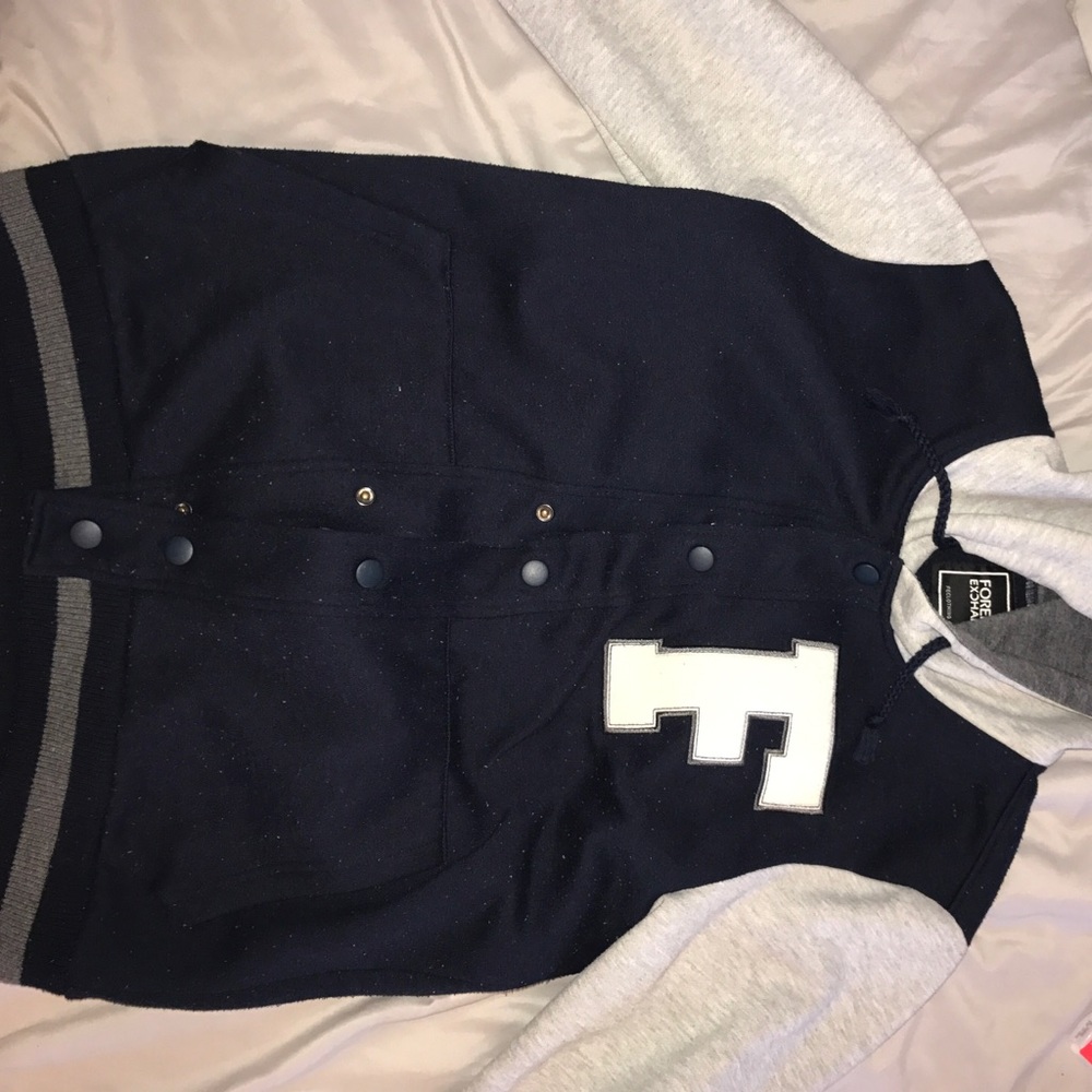 Foreign exchange varsity jacket