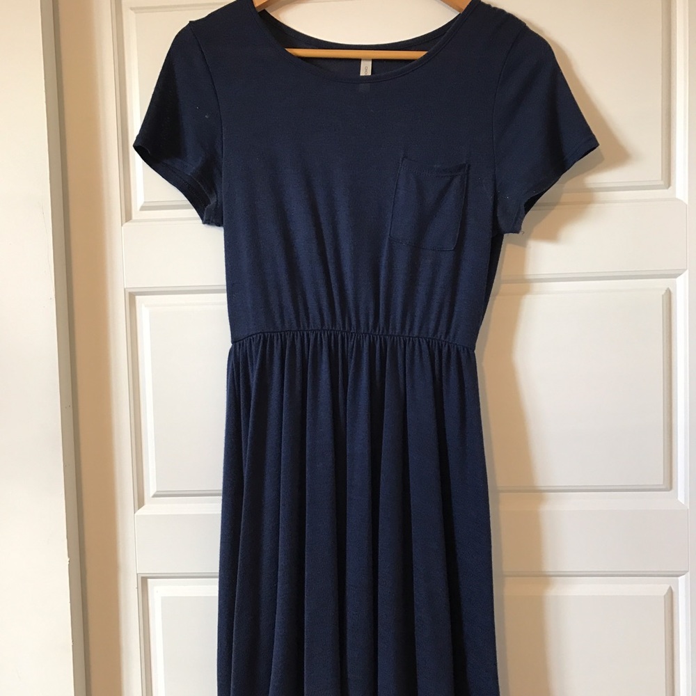 Simple Blue Dress