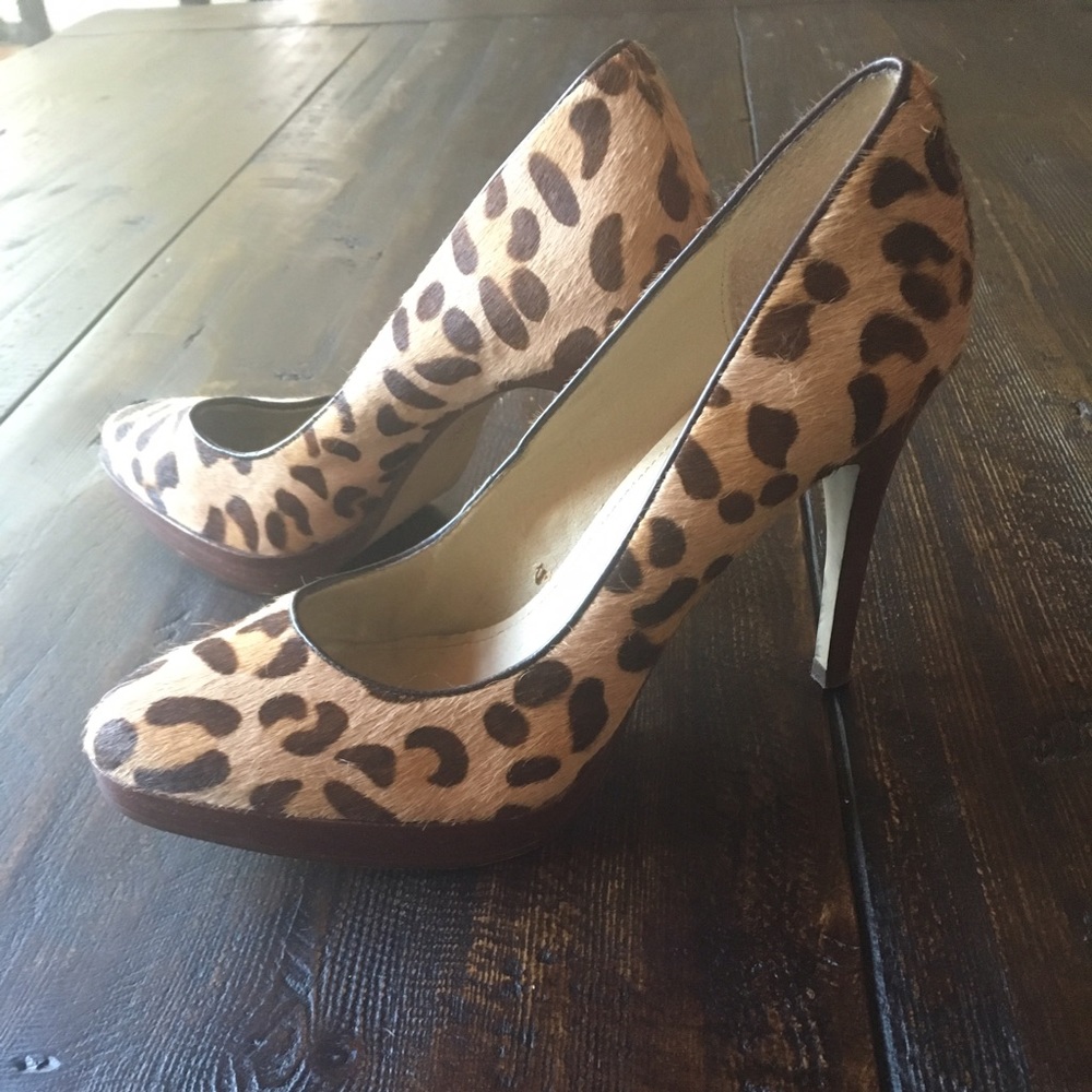 Steven Madden Leopard Print Stiletto