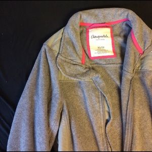 Aeropostale gray fleece jacket