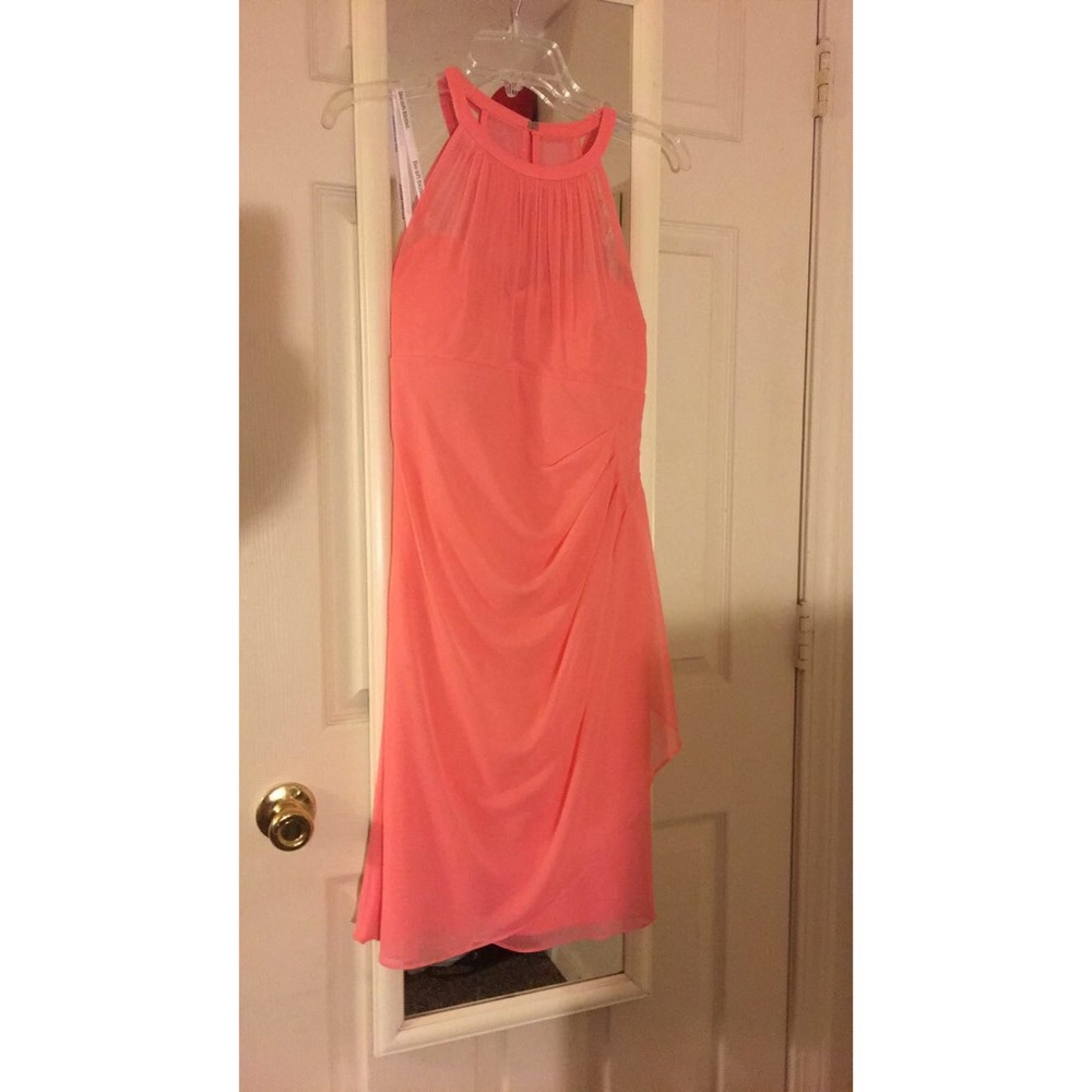 Beautiful coral dress